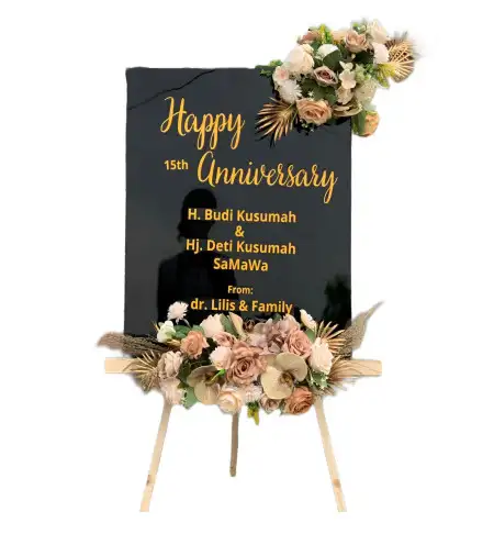 Papan Bunga Akrilik Pererenan